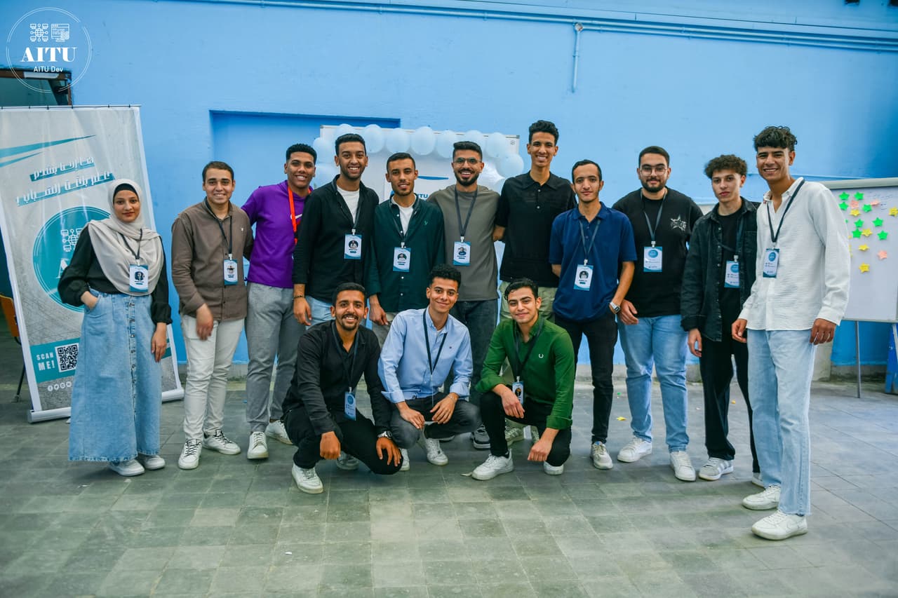 AITU Dev team working together